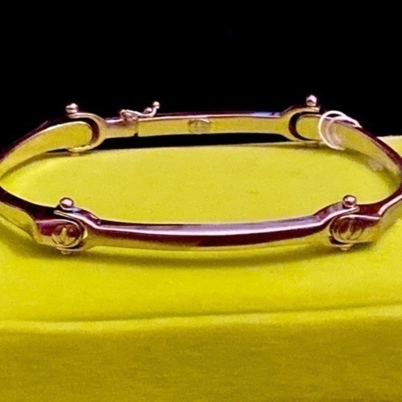Bangle bracelet men -super stylish “The Screwdriver “ White Gold -14K -26.5 gr - Picture 1 of 13